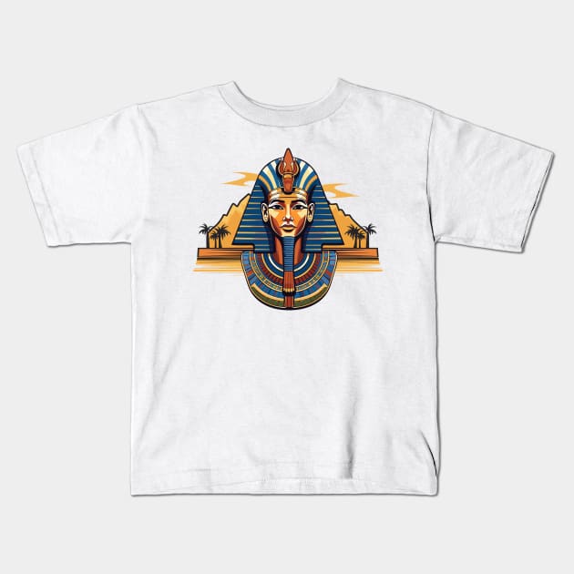 Ancient Egypt Unveiled: Captivating Symbols & Rich Heritage Kids T-Shirt by FK